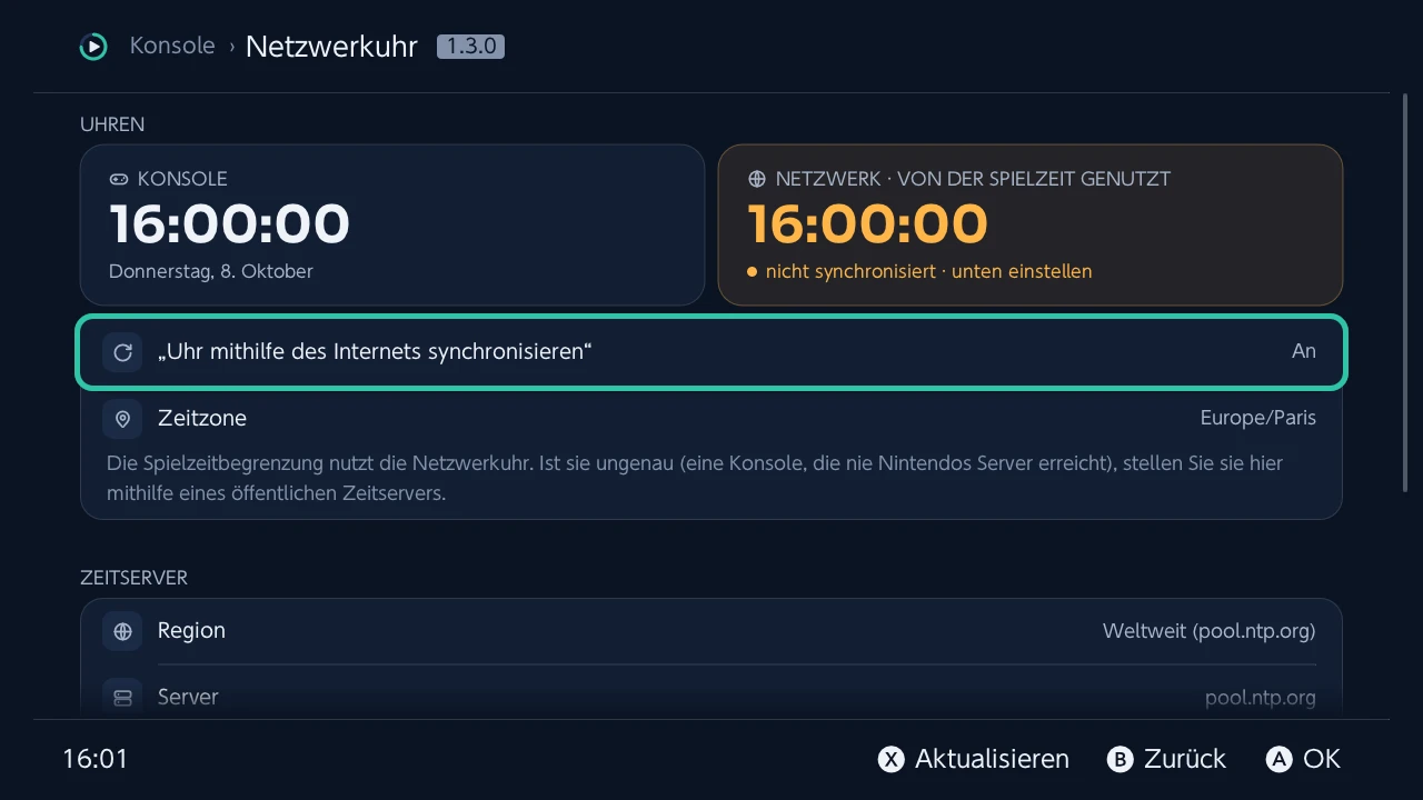 Netzwerkuhr