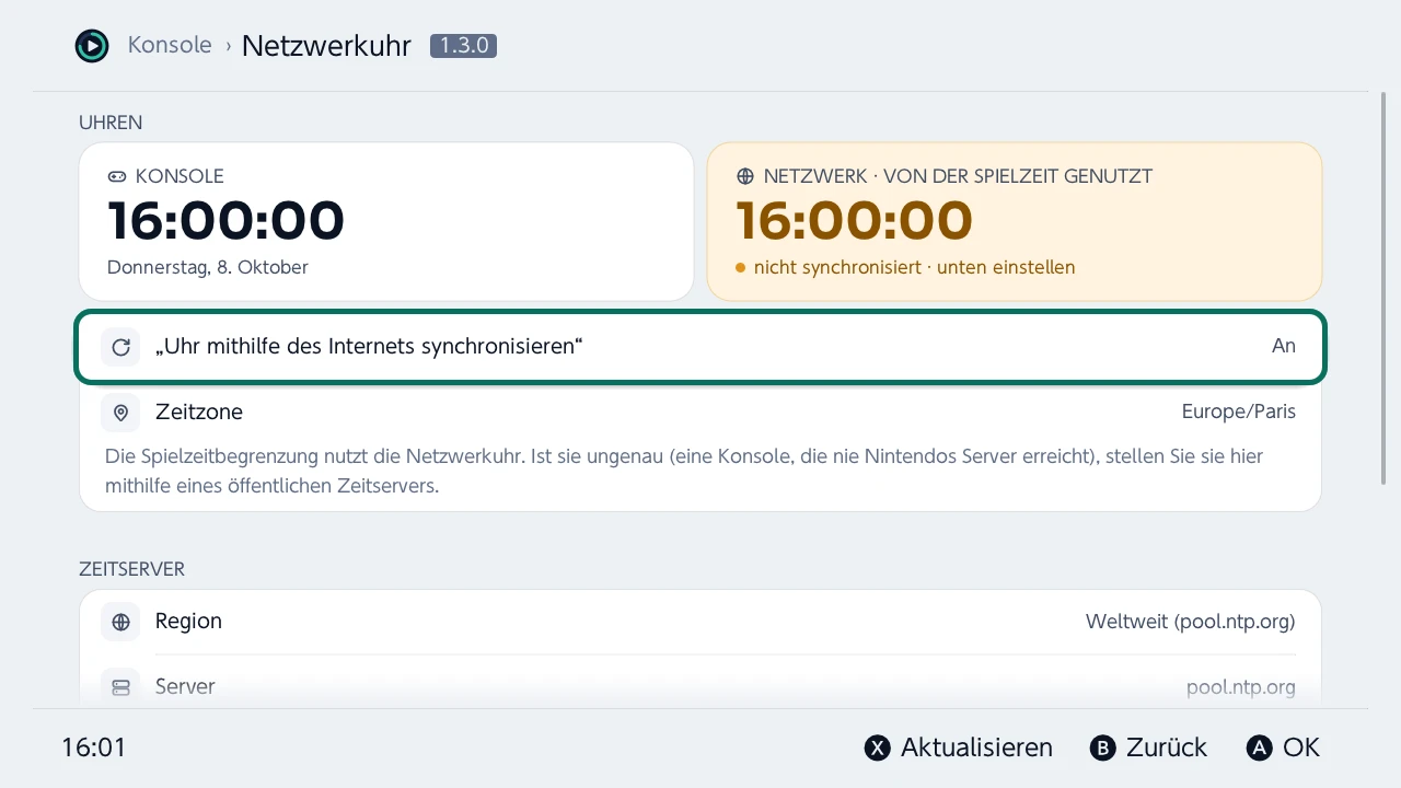 Netzwerkuhr
