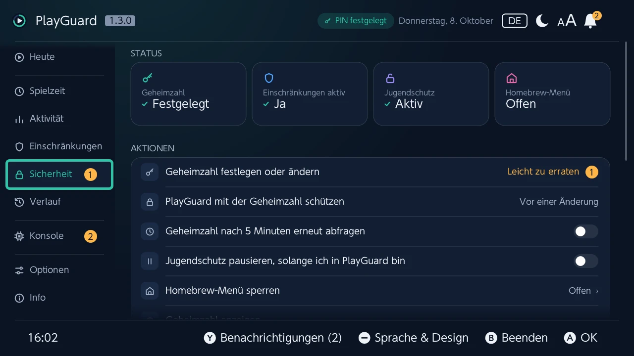 Sicherheit