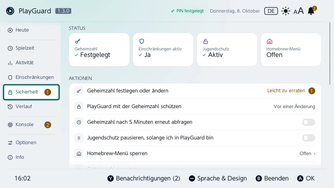 Sicherheit