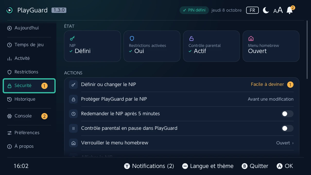 Sécurité