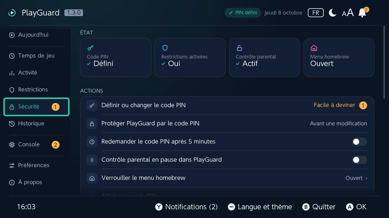 Sécurité