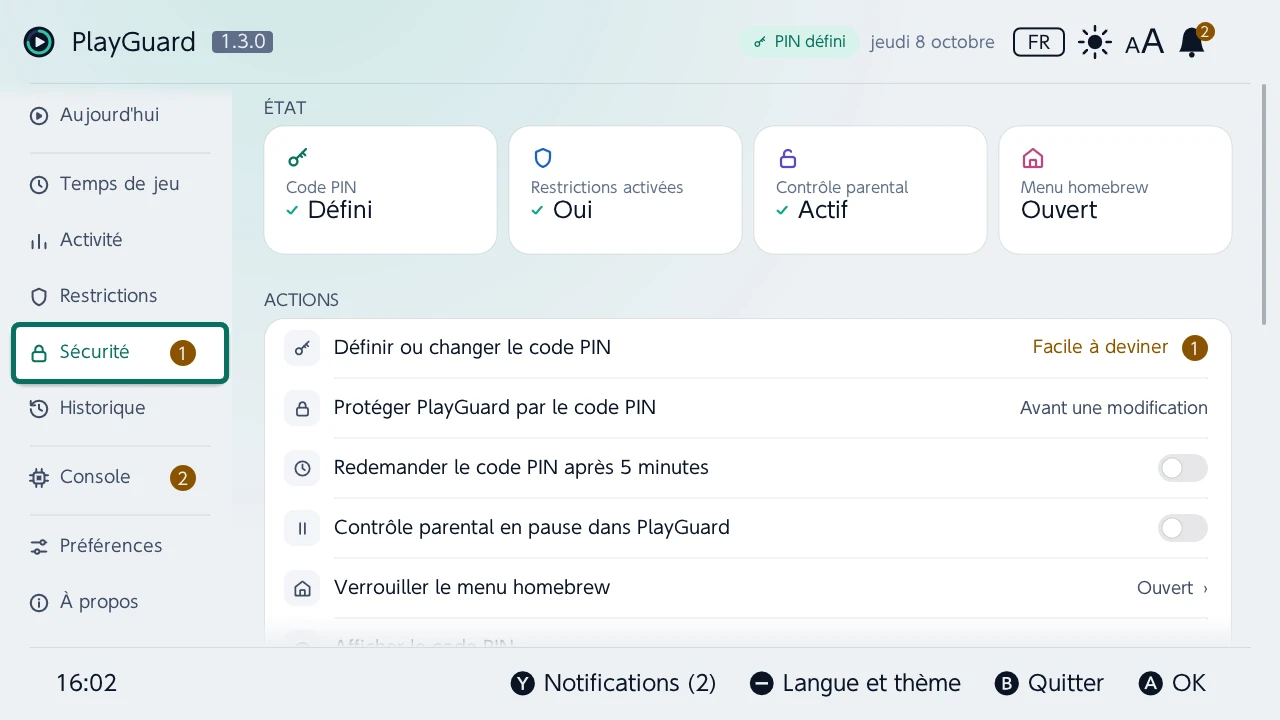 Sécurité