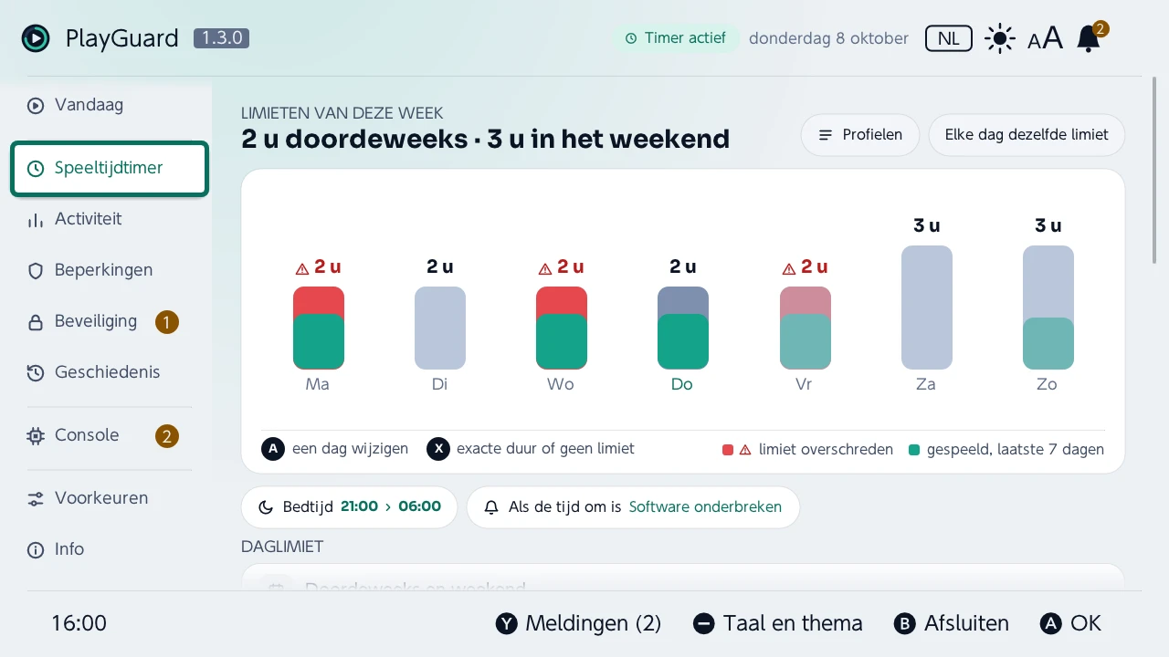 Speeltijdtimer