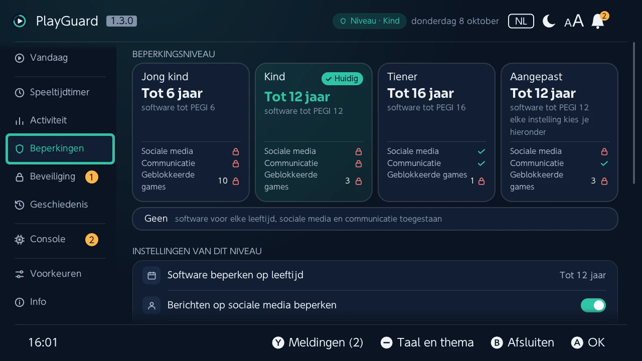 Beperkingen