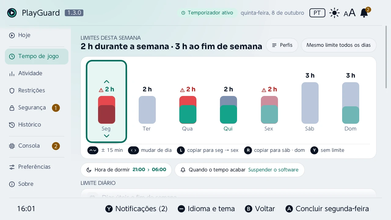 Um dia em edição